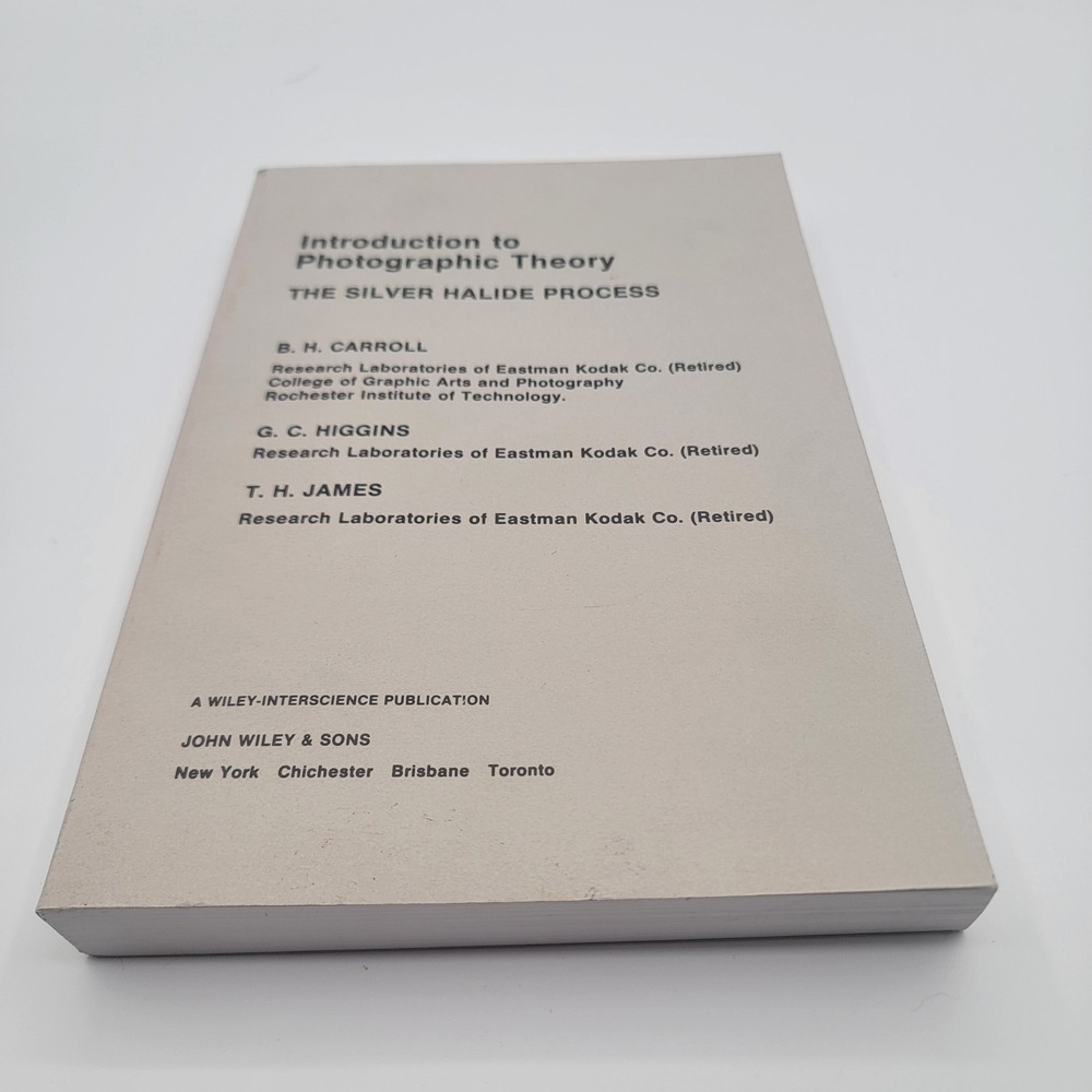 Introduction to Photographic Theory: The Silver Halide Process